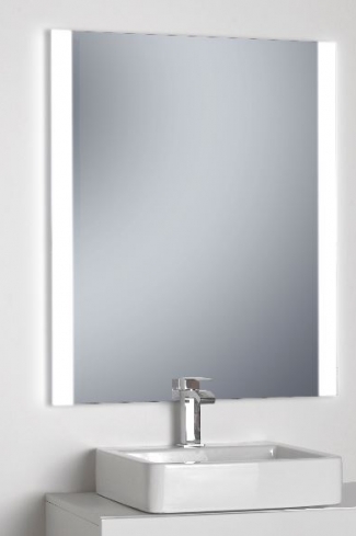 <p>
	Espejo de baño + 2 tiras L 80 mm 120 Led/MT4200ºK/ 15,36 W IP44.Colocación tanto horizontal como vertical.</p>
