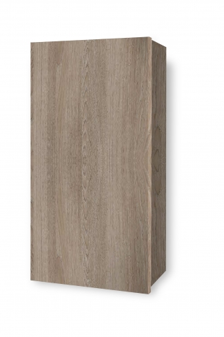 <p>
	Complemento de baño de 35x70 realizado en material laminado de 19 mm con microrelieve que le da más naturalidad y tratamiento antibacteriano con puerta de 19 mm  con cierre softclosing.Incluye dos estanterías interiores.Made in Spain</p>
