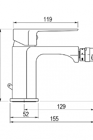 <p>
	Grifo de bidet AURA </p>

