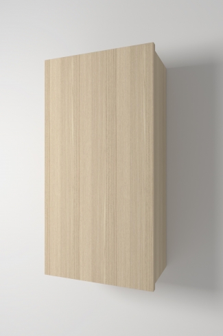 <p>
	Complemento de baño de 35x70 realizado en tablero laminado de 19 mm con una puerta cierre amortiguado suave. Incluye estantes en interior. Bisagras con cierre softclosing testadas a 80.000 ciclos regulables en los tres ejes. Colgadores a pared capaces de soportar hasta 30 Kg por colgador. Cantos realizados en PVC de 1 mm. Fabricado en España.Made in Spain.</p>
