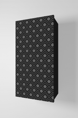 <p>
	Complemento de baño de 36x70 cm realizado en material estratificado con puerta decorada mediante técnica láser y cierre softclosing. Incluye dos estantes regulables en altura, de cristal templado, en el interior. Bisagras con cierre softclosing testadas a 80.000 ciclos regulables en los tres ejes. Colgadores a pared capaces de soportar hasta 30 Kg por colgador. Cantos realizados en PVC de 1mm. Fabricado en España.</p>
