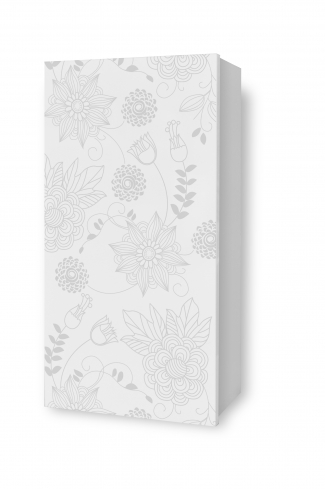<p>
	Complemento de baño de 35x70 cm realizado en material lacado alto brillo con puerta de 19 mm con cierre amortiguado suave. Incluye dos estanterías interiores de vidrio templado. Made in Spain.</p>
