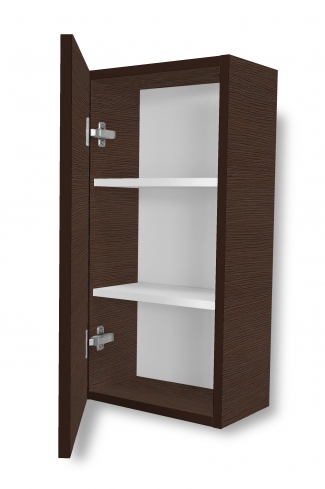 <p>
	Complemento de baño de 35x70 realizado en material laminado con puerta de 19 mm con cierre softclosing.Incluye dos estanterías interiores.Made in Spain</p>
