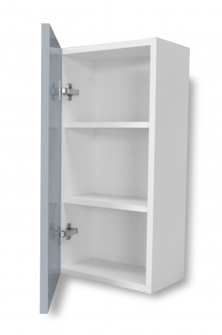 <p>
	Complemento de baño de 35x70 realizado en material laminado con puerta estraticada de 19 mm con cierre softclosing.Incluye dos estanterías interiores.Made in Spain</p>
