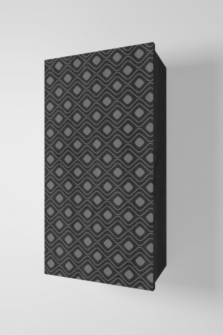 <p>
	Complemento de baño de 36x70 cm realizado en material laminado con puerta decorada mediante técnica láser y cierre softclosing. Incluye dos estantes regulables en altura, de cristal templado, en el interior. Bisagras con cierre softclosing testadas a 80.000 ciclos regulables en los tres ejes. Colgadores a pared capaces de soportar hasta 30 Kg por colgador. Cantos realizados en PVC de 1mm. Fabricado en España.</p>
