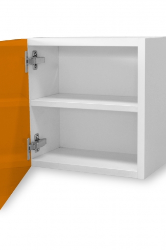 <p>
	Mueble de baño de 35x35 realizado en material laminado con puerta estraticada de 19 mm con cierre softclosing.Incluye una estantería interior.</p>

