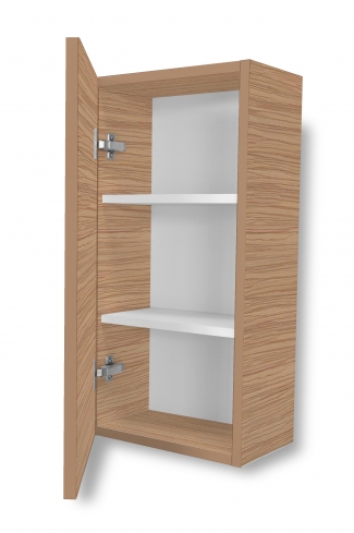 <p>
	Complemento de baño de 35x70 realizado en material laminado con puerta de 19 mm con cierre softclosing.Incluye dos estanterías interiores.Made in Spain</p>
