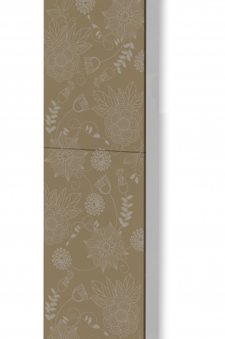 <p>
	Complemento de baño de 35x70 cm realizado en material lacado alto brillo con puerta de 19 mm con cierre amortiguado suave. Incluye tres estanterías interiores de vidrio templado. Made in Spain.</p>

