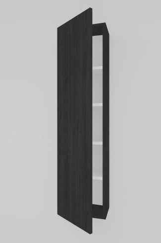 <p>
	Complemento de baño de 35x140 realizado en tablero laminado de 19 mm con una puerta cierre amortiguado suave. Incluye estantes en interior. Bisagras con cierre softclosing testadas a 80.000 ciclos regulables en los tres ejes. Colgadores a pared capaces de soportar hasta 30 Kg por colgador. Cantos realizados en PVC de 1 mm. Fabricado en España.Made in Spain.</p>
