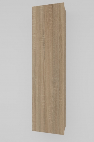 <p>
	Complemento de baño de 35x140 realizado en tablero laminado de 19 mm con una puerta cierre amortiguado suave. Incluye estantes en interior. Bisagras con cierre softclosing testadas a 80.000 ciclos regulables en los tres ejes. Colgadores a pared capaces de soportar hasta 30 Kg por colgador. Cantos realizados en PVC de 1 mm. Fabricado en España.Made in Spain.</p>
