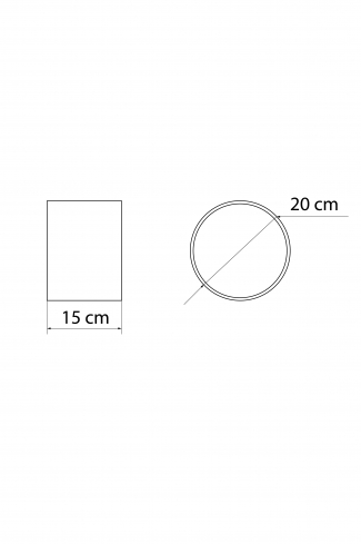 <p>
	Toallero circular diametro blanco 20cm</p>
