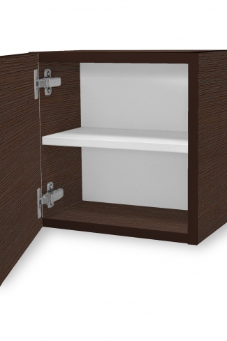 <p>
	Complemento de baño de 35x35 realizado en material laminado con puerta de 19 mm con cierre softclosing.Incluye una estantería interior.Made in Spain</p>
