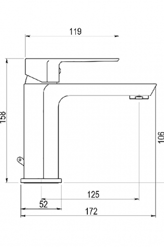 <p>
	Grifo de lavabo AURA </p>
