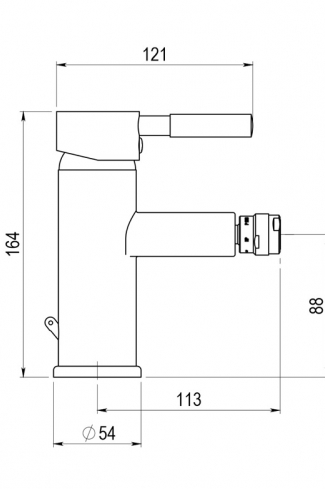 <p>
	Grifo de bidet BASH</p>
