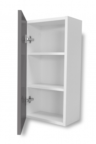 <p>
	Complemento de baño de 35x70 realizado en material laminado con puerta estraticada de 19 mm con cierre softclosing.Incluye dos estanterías interiores.Made in Spain</p>
