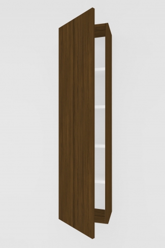 <p>
	Complemento de baño con casco realizado en material laminado de 19 mm. Estantes interiores incluidos. Bisagras con cierre softclosing testadas a 80.000 ciclos regulables en los tres ejes. Colgadores a pared capaces de soportar hasta 30 Kg por colgador. Cantos realizados en PVC de 1 mm. Fabricado en España.</p>
