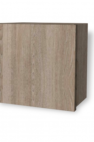 <p>
	Complemento de baño de 35x35 realizado en material laminado de 19 mm con microrelieve que le da más naturalidad y tratamiento antibacteriano con puerta de 19 mm  con cierre softclosing.Incluye una estantería interior.Made in Spain</p>
