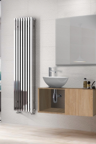 <p>
	Mueble de baño de 80 cm realizado en material laminado color madera de 19 mm con microrelieve que le da más naturalidad y tratamiento antibacteriano formado por una puerta y un espacio decorativo. Puerta con sistema de cierre softclosing. Lavabo cerámico de color blanco incluido. Grifo no incluido.</p>
