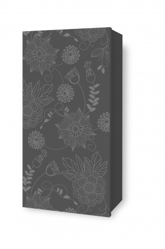 <p>
	Complemento de baño de 35x70 cm realizado en material lacado alto brillo con puerta de 19 mm con cierre amortiguado suave. Incluye dos estanterías interiores de vidrio templado. Made in Spain.</p>
