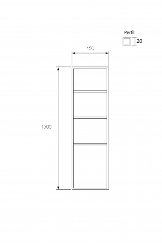 <p>
	Toallero estructura O 45 cm</p>
