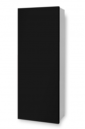 <p>
	Mueble de baño de 35X105 cm realizado en material laminado con puerta estraticada de 19 mm con cierre softclosing. Incluye tres estanterías interiores.</p>
