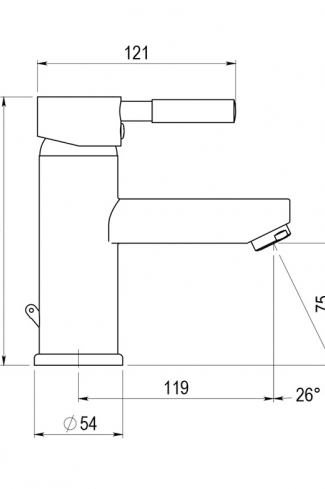 <p>
	Grifo de lavabo BASH</p>
